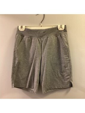 Athletic Works gray pull on elastic waist shorts Woman’s XS (0-2)